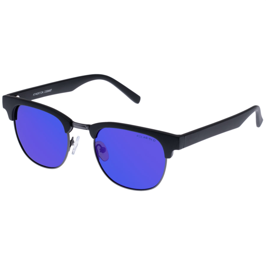 Cancer Council | Atherton Sunglasses - Angle | Matte Black | UPF50+ Protection